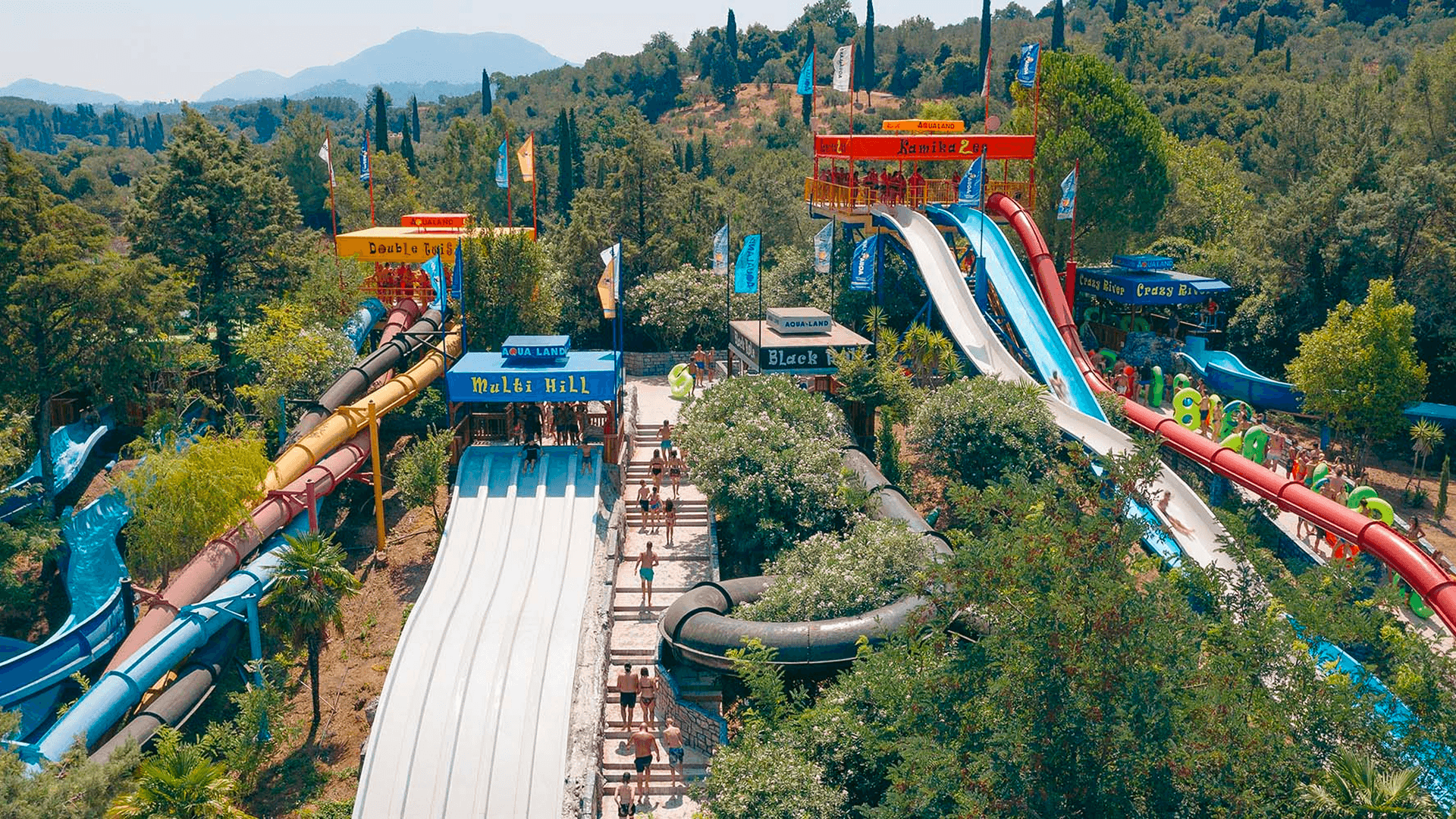 Aqualand - Kavos Corfu - Giant Bucket Splash